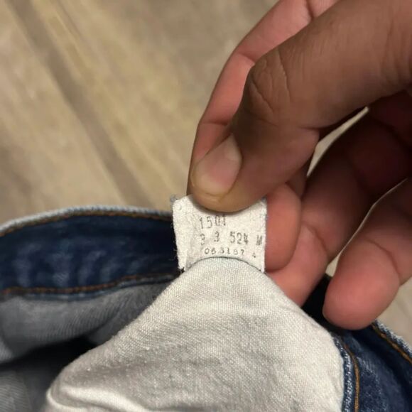 Vintage 80s Levi's Selvedge 501 Redline Red Tab Denim Jeans Size 28x33 - Picture 6 of 8